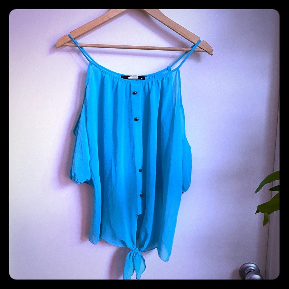 Blue blouse